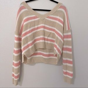 Wild Fable Cropped Off The Shoulder Sweater